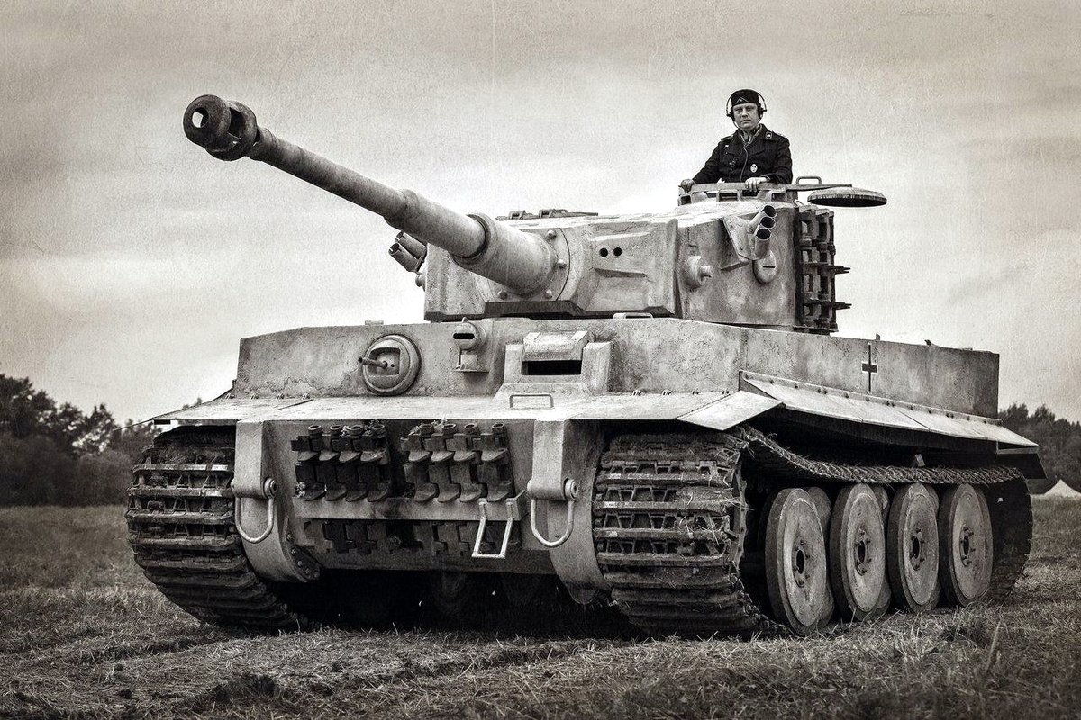 Немецкий танк т-6 тигр